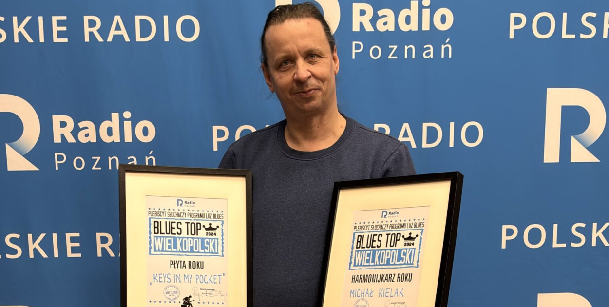 Michal Kielak z nagrodami w Blues Top Wielkopolski