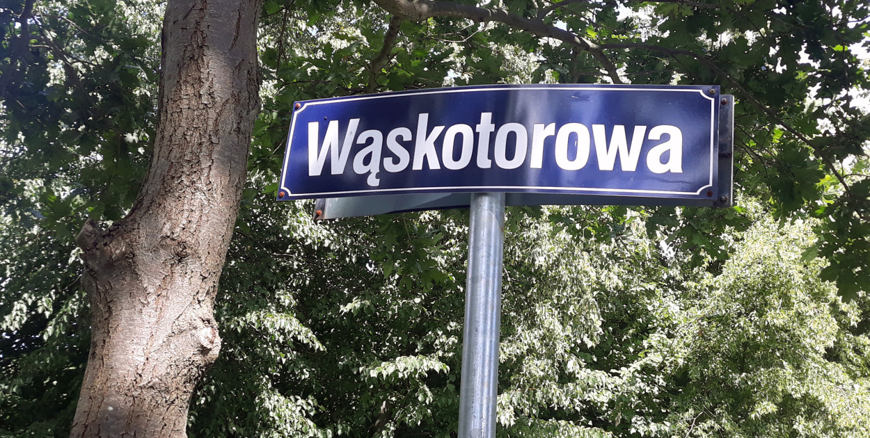 Ulica Wąskotorowa w Morzewcu