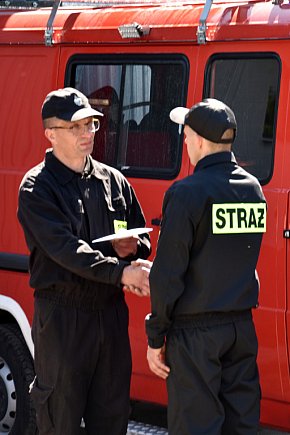 Św. Florian i wóz strażacki dla OSP Nieżychowo-1802