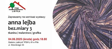 Anna Lejba: bez.miary 3 - tkanina, malarstwo, grafika-3551