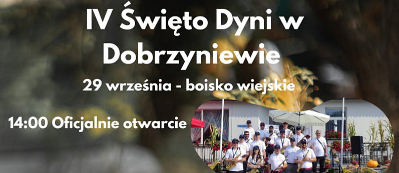 IV Święto Dyni w Dobrzyniewie