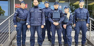 Słuchacze Szkoły Policji w Pile patrolują ulice Wałcza-40264