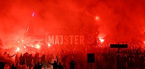 Poznań hucznie świętował mistrzostwo Polski Lecha