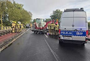 Wypadek na "jedenastce". Rowerzysta w szpitalu-40717