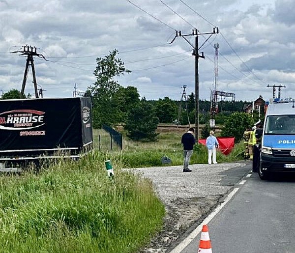 Śmiertelny wypadek na DK10-40946