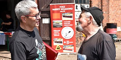 Poseł Szopiński na urodzinach białośliwskiej ciuchci-41227