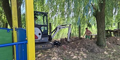 Przy świetlicy w Okalińcu zamontowano oświetlenie-41607