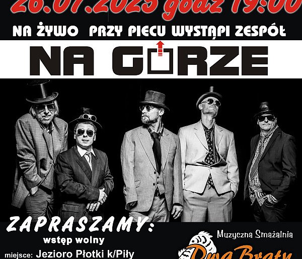 Zespół Na Górze zagra na scenie przy piecu-41963