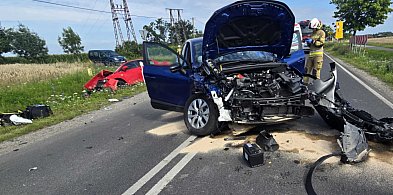 Groźna kolizja koło Osieka nad Notecią-42044