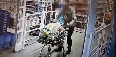 Kradł towar a potem uciekał taranując sklepowe bramki-42743