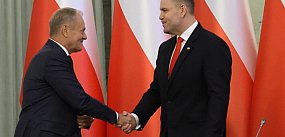 49,4 proc. badanych: Tusk lepszy od Nawrockiego