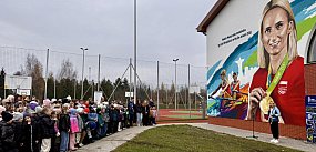 To był pomysł młodych. Natalia Madaj ma swój mural