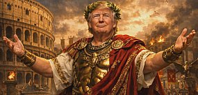 Narcystyczny Neron z USA podpala świat