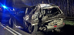 Wypadek w Śmiłowie. W jednym z aut niemowlę