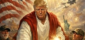"Jezus" Nawrockiego i PiS, czyli o Trumpie mesjaszu
