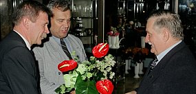 Z archiwum Daniela Cichego: Lech Wałęsa w Pile