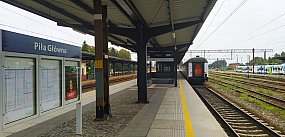 Stacja PKP Piła Główna: przebudują perony i tunele