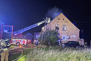 Pożar budynku wielorodzinnego w Sokołowie Budzyńskim. Zagrożone były trzy rodziny-44124