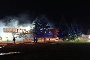 Pożar w Nowych Potulicach. Konie uszły z życiem-45558