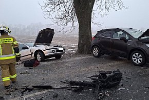 Wciąż ślisko! Kolizja koło Falmierowa