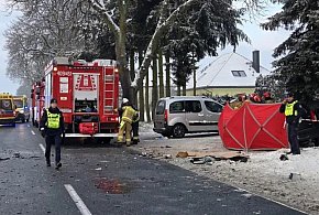 Zderzyli się z tirem. Nie żyje matka i 4-letnia córka