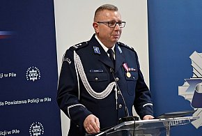 I Zastępca Komendanta Powiatowego Policji pożegnał się z Piłą