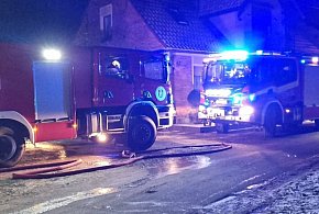 Wczesna pobudka. Pożar w Gromadnie