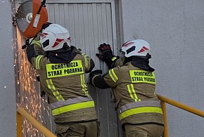 Pożar w palarni kawy w Sułaszewie