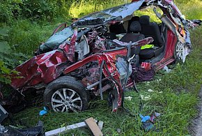 Wypadek na DK11. Dwie ofiary śmiertelne