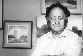 Eugeniusz Ćwirlej w Galerii Wspomnień BWA w Pile