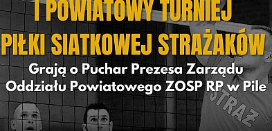 Strażacy pod siatką - o puchar prezesa. Zapraszamy do Osieka-45591