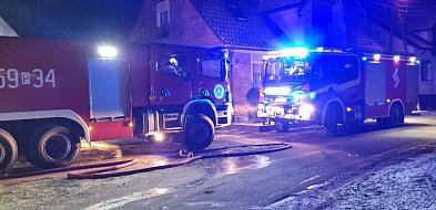 Wczesna pobudka. Pożar w Gromadnie