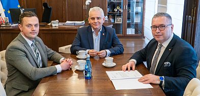 Rozmawiali o współpracy przy inwestycjach drogowych