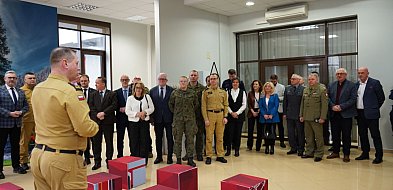 Strażacka odprawa  w KPP w Pile