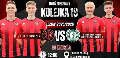 W sobotę KP Piła zagra z liderem