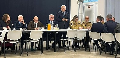 Strażackie zebranie w Dębówku Nowym