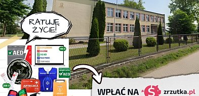 Szkoła w Falmierowie zbiera na defibrylator