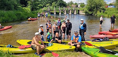 Spłynęli 18 kilometrów Wełną