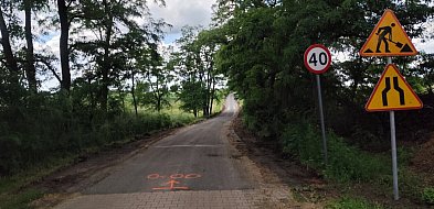 Ruszyła modernizacja drogi Mirosław - Ujście
