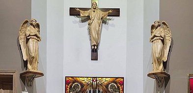 Nowy wygląd prezbiterium kościoła w Nieżychowie