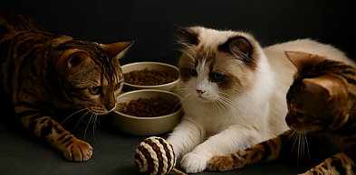 Dlaczego suche karmy dla kota są wygodne dla opiekuna?