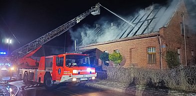 Pożar w Brzostowie. "Spłonęło to, co budowali przez wiele lat"