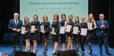 "Wasze sukcesy są powodem do dumy!". Starosta pilski nagrodził sportowców