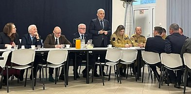 Strażackie zebranie w Dębówku Nowym