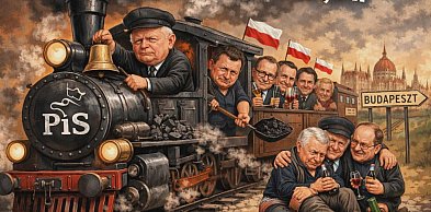 PiS lokomotywa do Orbana wierszem prawie spisana