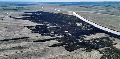 Spłonęło ponad 30 hektarów łąk. To nie była łatwa akcja