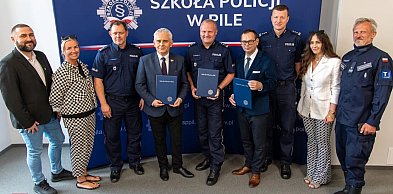 Uczniowie Szkoły przy Teatralnej skorzystają z bazy Szkoły Policji w Pile