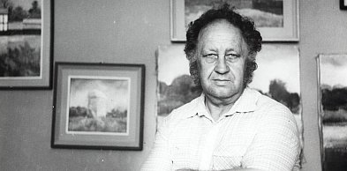 Eugeniusz Ćwirlej w Galerii Wspomnień BWA w Pile