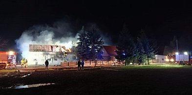 Pożar w Nowych Potulicach. Konie uszły z życiem-45558