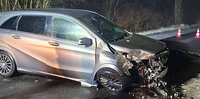 Uderzył w drzewo, aż wystrzeliły poduszki-46294